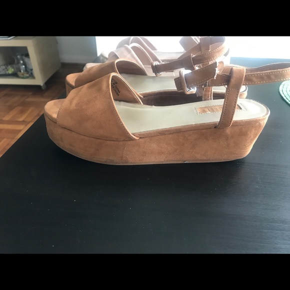 Forever 21 Flatform Wedge Sandals - Picture 4 of 6